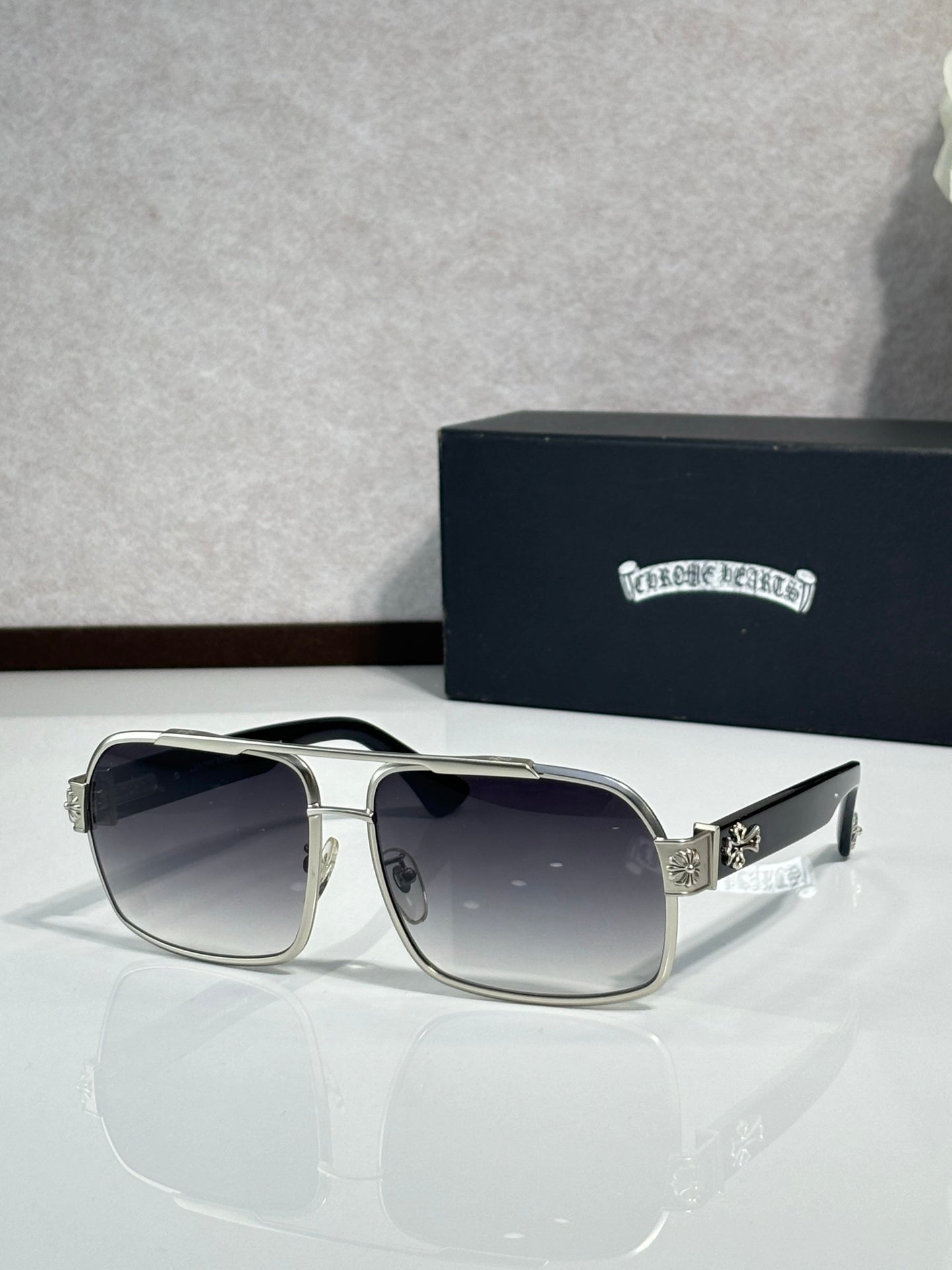 Chrome Glasses