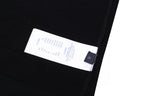 Louis Vuitton black T-shirt side label tag on the hem