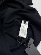 Fendi T-shirt with size and care tag attached in dark navy