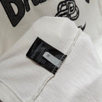 Balenciaga short-sleeve T-shirt, white, inner neck label with care text