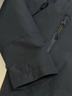 Ralph Lauren hooded jacket, dark navy, sleeve with elastic cuff and zip