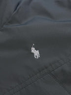 Ralph Lauren hooded jacket, dark navy, embroidered polo logo on chest