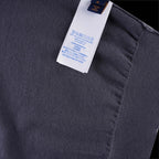 Louis Vuitton dark navy short-sleeve shirt with stitched ribbed cuff and attached size tag