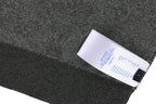 Louis Vuitton polo shirt interior label on dark knit fabric