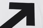 Off-white T-shirt oversized black symbol graphic detail