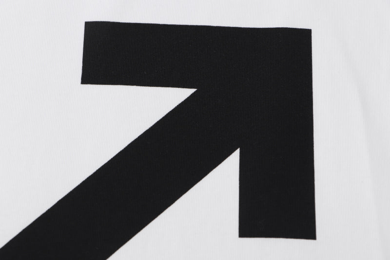 Off-white T-shirt oversized black symbol graphic detail