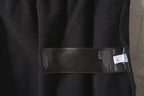 Balenciaga black shorts with inner fabric label and size tag
