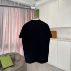 Prada black T-shirt plain front with crew neck
