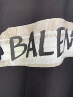 Long-sleeve shirt with Balenciaga logo print