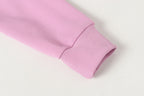 Stone Island zip jacket in pink, ribbed knit sleeve cuff