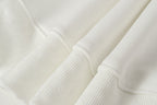 Stone Island white ribbed cuffs and sleeve knit detail