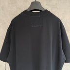 Louis Vuitton short-sleeve T-shirt, black, small script logo at back neckline