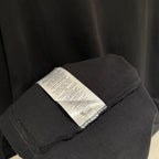Gucci black short-sleeve T-shirt with interior care label