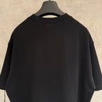 Balenciaga black crewneck T-shirt, plain back with stitched collar