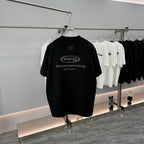Black Alexander Wang T-shirt on rack, crew neck and short sleeves