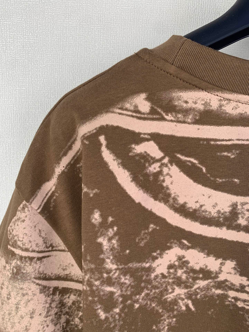 Louis Vuitton brown graphic short-sleeve T-shirt with crew neck