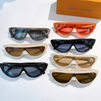 Louis Vuitton sunglasses collection with multiple frame colors and tinted lenses