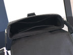 Dior bag with open top and smooth black interior lining