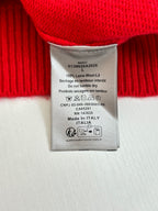 Dior sweater care label with 100% laine wool and Made in Italy details