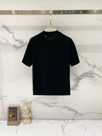 Black Amiri T-shirt, short sleeves, minimal front with crew neck