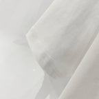 Amiri white T-shirt hem with stitched edge detail