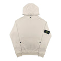 Stone Island hooded sweatshirt, light beige front with kangaroo pocket