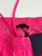 Louis Vuitton pink shorts with elastic waistband and drawstring pull tab