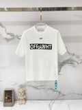 Off-White off-white T-shirt with OFF logo and bold black graphic