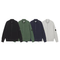 Stone Island zip-up jacket, black