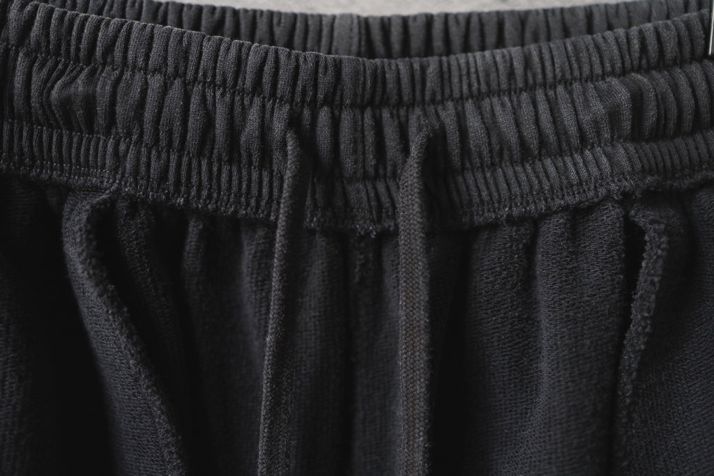 Balenciaga cargo pants waistband and pleated front with elastic gather detail