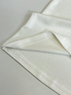 Louis Vuitton white T-shirt sleeve hem detail