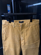 Ralph Lauren light mustard pants with belt loops and front pockets