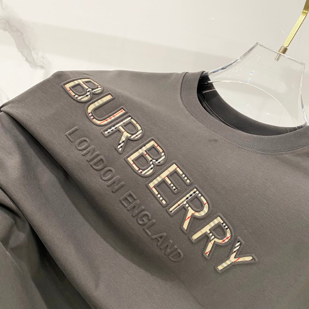 Men's T-shirt back with large BURBERRY graphic and 'London England' text