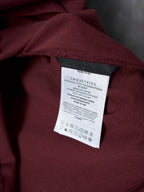 Moncler shorts, burgundy fabric with inner care label