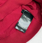 Prada polo shirt size L care label inside collar area