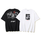 Off White graphic T-shirts, black and white crewneck