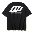 Off-White T-shirt, black, OFF-WHITE logo back