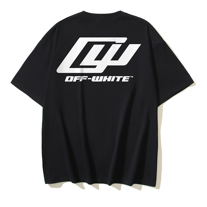 Off-White T-shirt, black, OFF-WHITE logo back