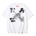 Off White off-white crewneck T-shirt with bold black graphic front print