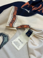 Louis Vuitton graphic T-shirt with care tag and interior neck label