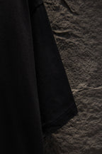 Black Balenciaga T-shirt short sleeve with visible side seam