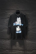 Balenciaga short-sleeve T-shirt with Britney graphic on front