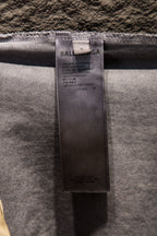 Light gray T-shirt inner neck fabric label with Balenciaga branding