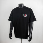 Louis Vuitton black T-shirt with small chest graphic