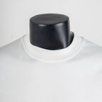 Louis Vuitton white T-shirt neckline close-up