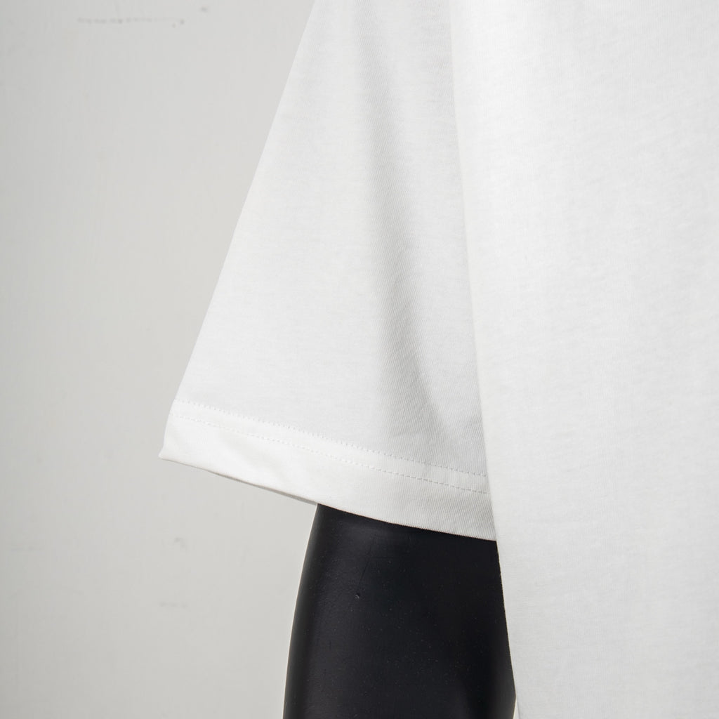 Louis Vuitton white T-shirt short sleeve and straight hem