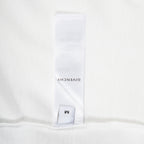Givenchy T-shirt interior care label with small sewn tag