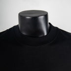Black Givenchy crew-neck T-shirt collar close-up