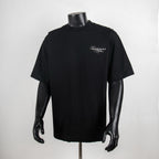 Givenchy black crew-neck T-shirt with small chest logo print