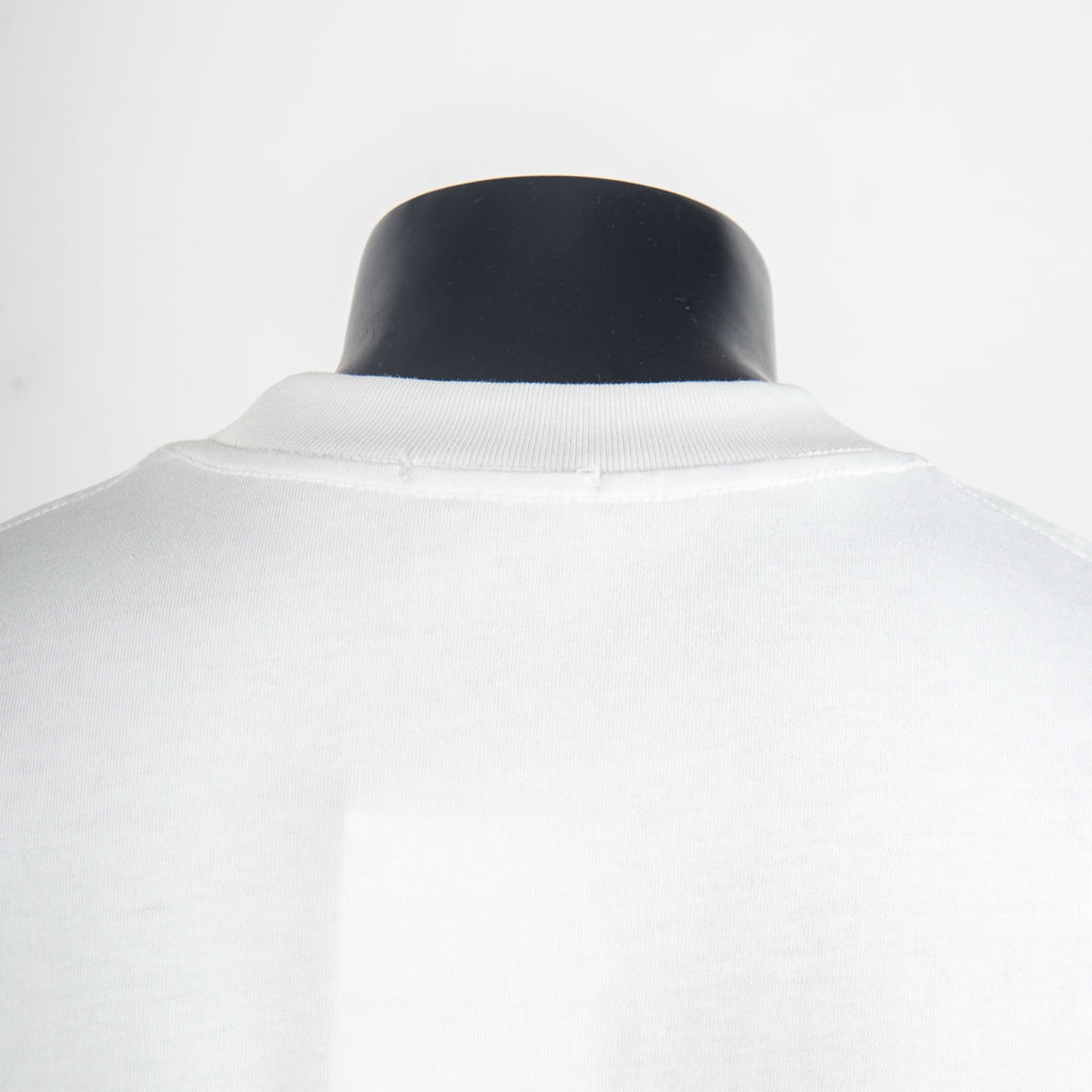 Givenchy white T-shirt back collar area